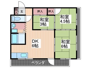 西村ビルの物件間取画像